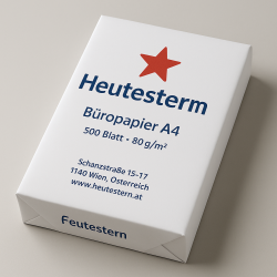A4-Kopierpapier 50 g/m² – 500 Blatt | HeuteStern GmbH